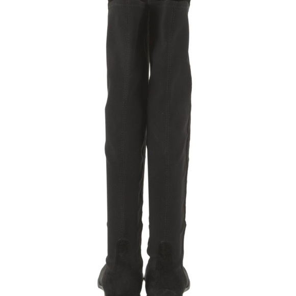 Stuart Weitzman Suede Over-the-Knee Boots - Picture 2 of 3